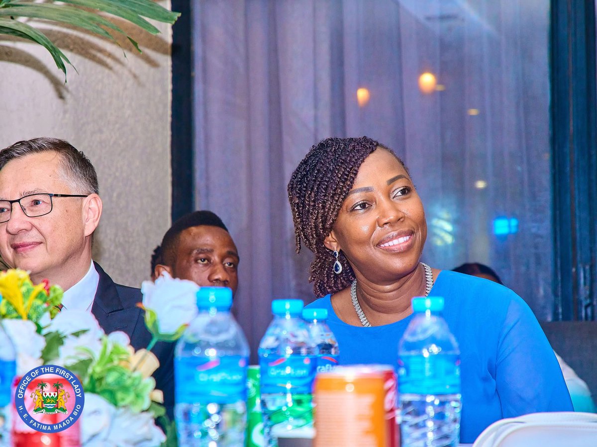 FirstLadyBio's tweet image. I had the honor of attending the 9th Edition of the National Climate &amp;amp; Environmental Cares Awards, held under the theme “We Are the Solutions.&quot; As First Lady of Sierra Leone and President of OAFLAD, I washonoredd to receive an award in recognition of my efforts in climate…