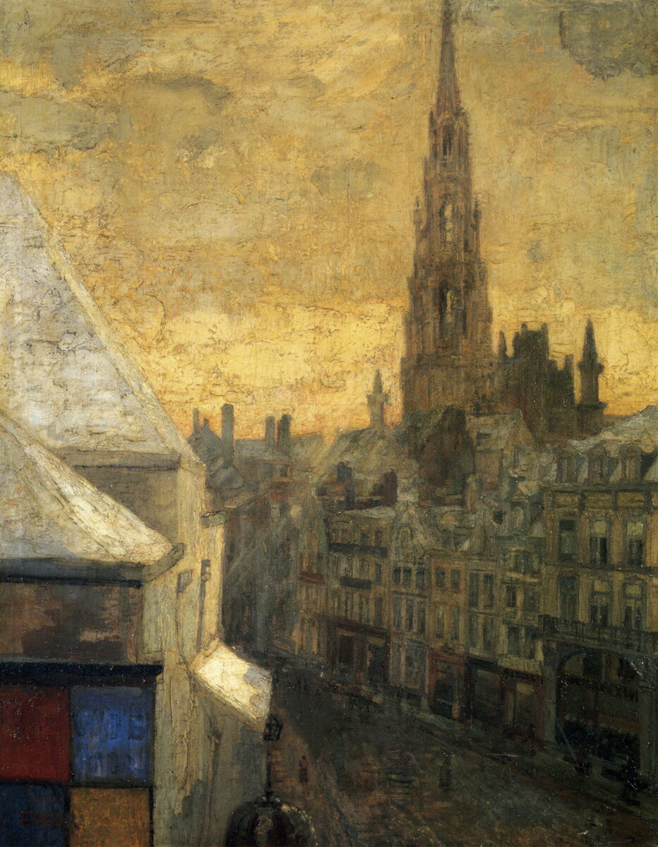 ArtistEnsor's tweet image. Brussels Town Hall #artbots #ensor