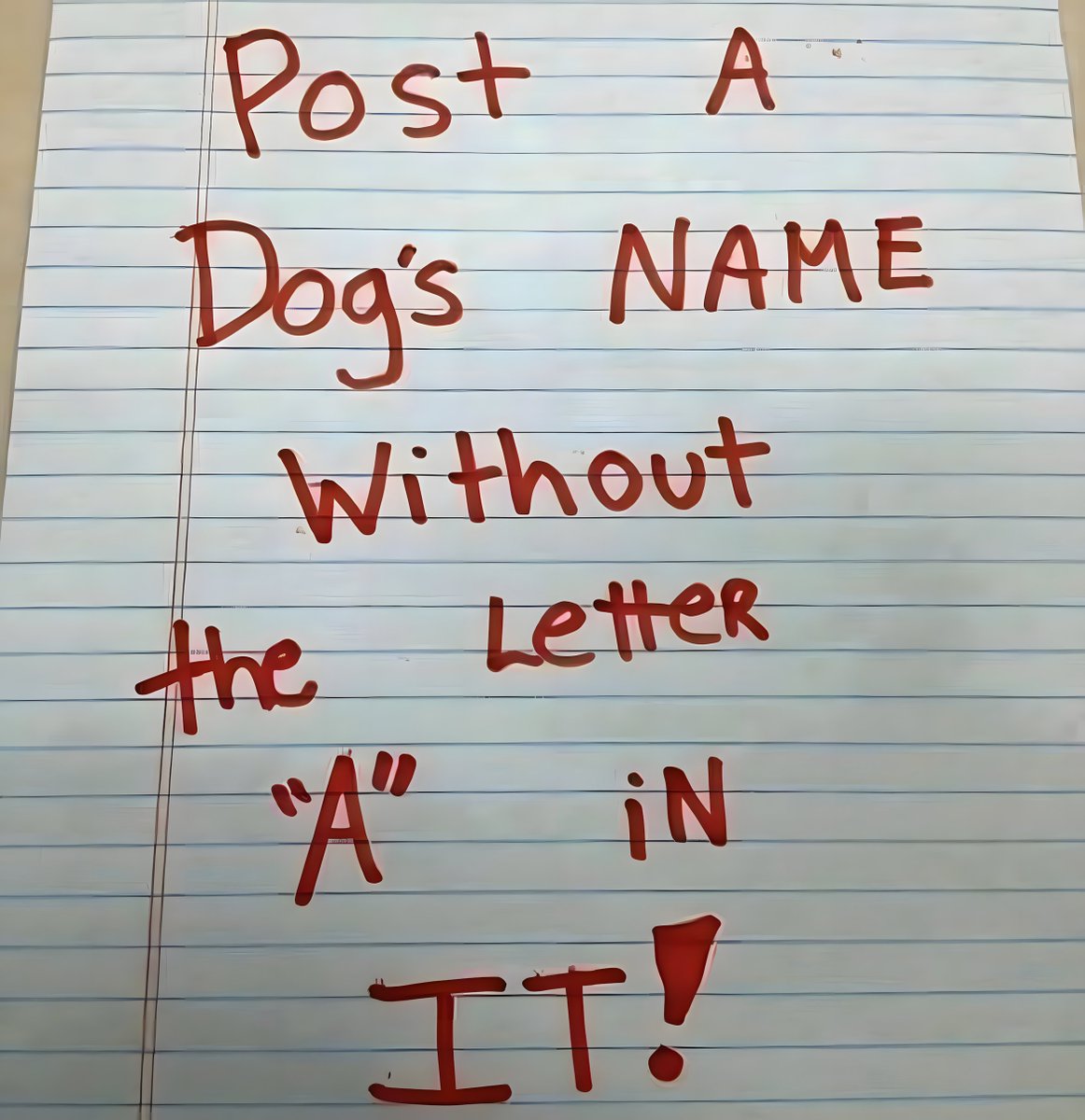 Can you?  Not 'Spot'.