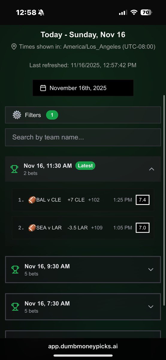 NFL Sunday Afternoon Best Bets
