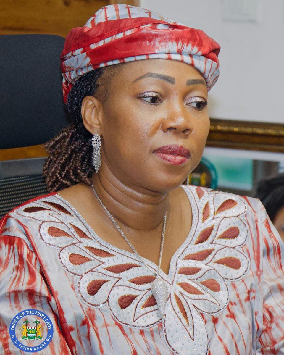 FirstLadyBio's tweet image. It was indeed a great pleasure and honor to host the distinguished Paramount Chiefs from Kambia District in my office this evening.

FMB.