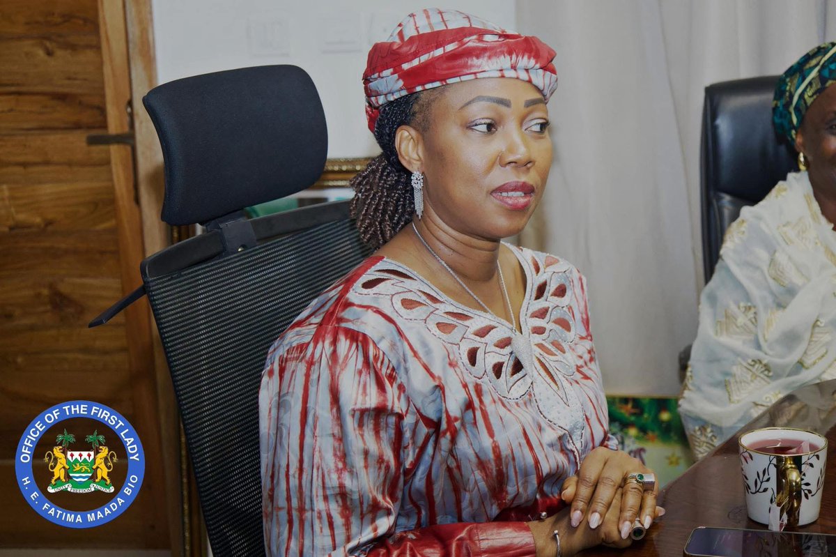 FirstLadyBio's tweet image. It was indeed a great pleasure and honor to host the distinguished Paramount Chiefs from Kambia District in my office this evening.

FMB.