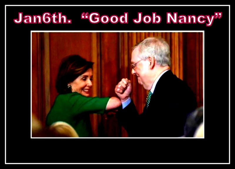 <a href="/RightScopee/">Right Scope 🇺🇸</a> Both are criminal RINO Mitch's 'lapdog' and with them ..you will never see a Nancy investigation of her raid on the capital..because Mitch knew and was involved