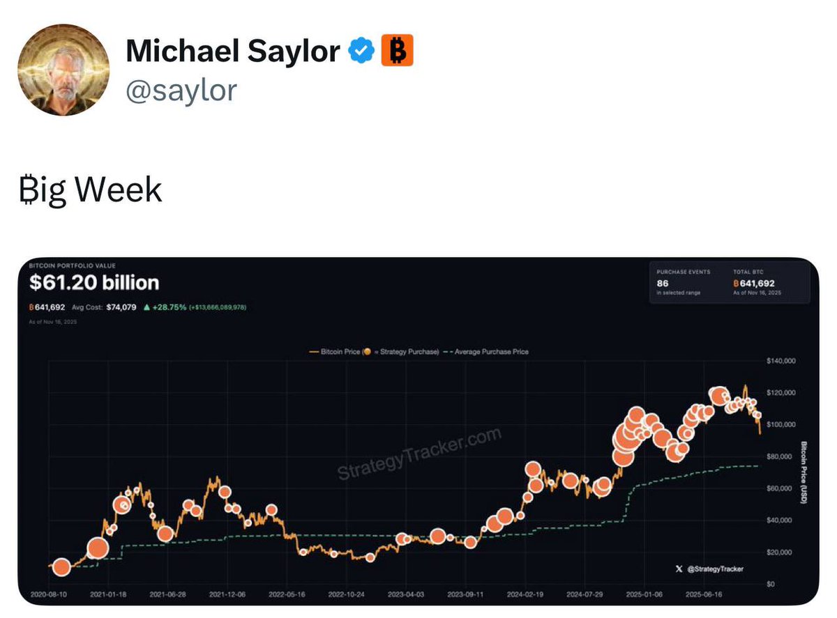 CyptoLight's tweet photo. @saylor keep buying $btc sir 🫡 https://t.co/W3HROni6G5