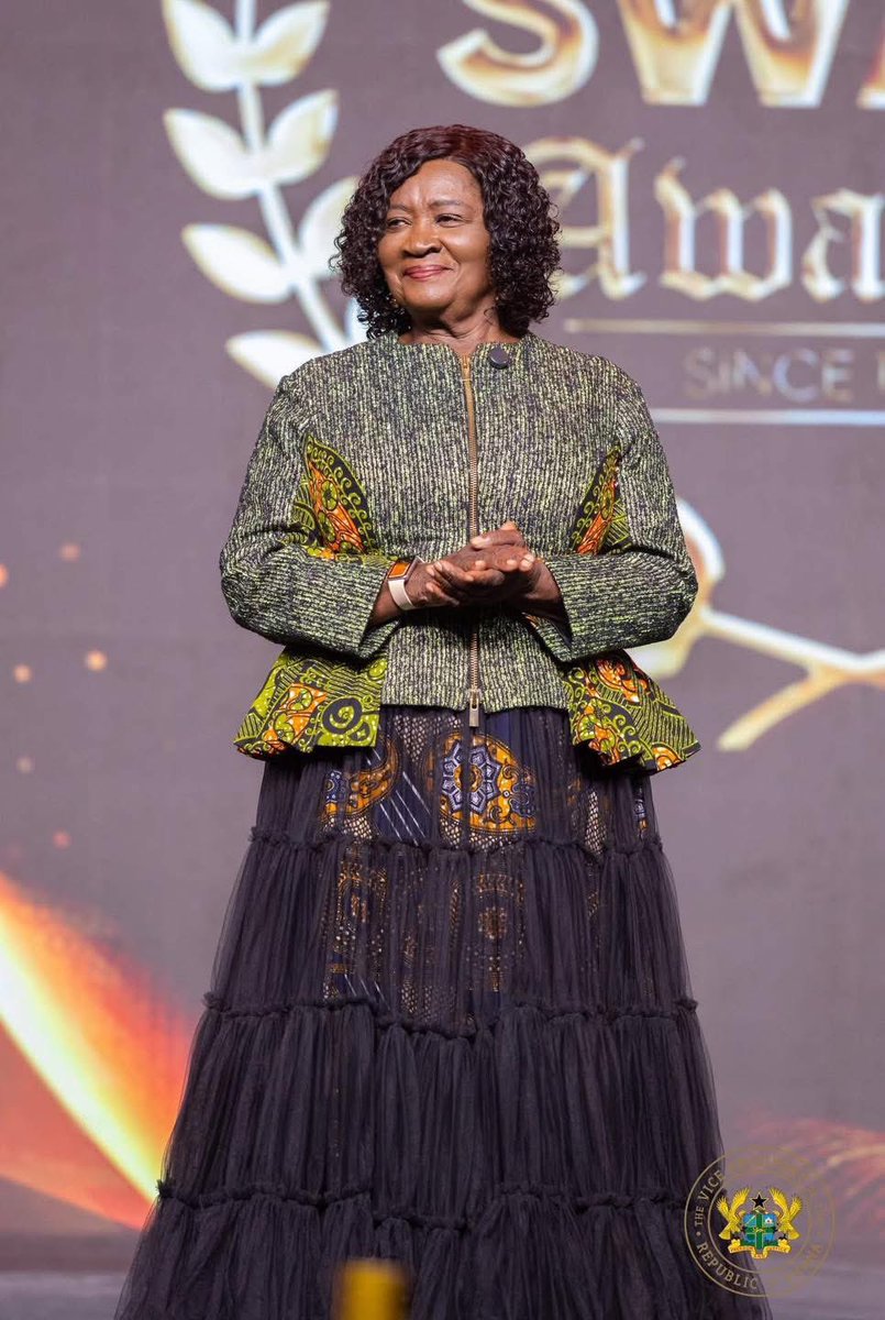 Popony_J's tweet image. 🚨JUST IN:Ghana’s Vice President, Prof. Jane Naana Opoku-Agyemang, has been recognized as Africa’s most effective Vice President 🇬🇭✨