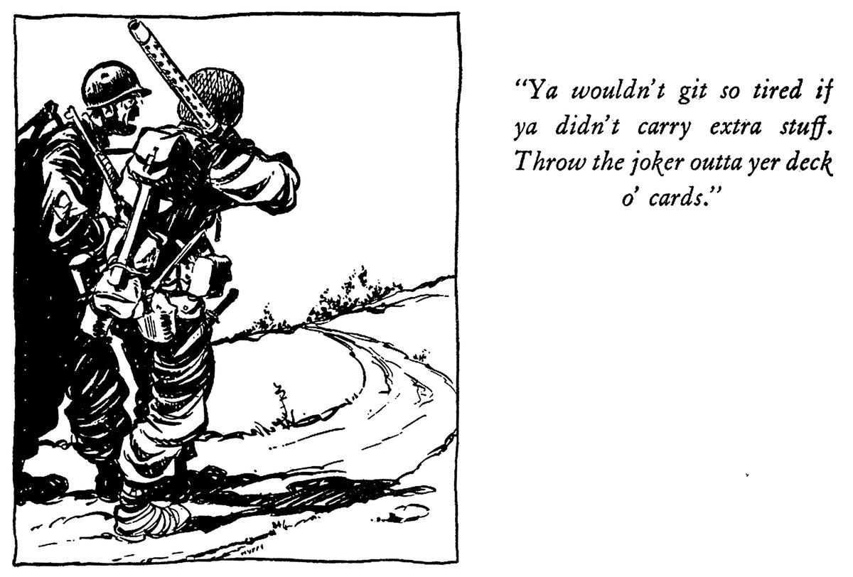 Lighten up, folks, with Willie &amp; Joe showing the way. Brought to you by legendary WWII cartoonist Bill Mauldin, via Stripes' archives.