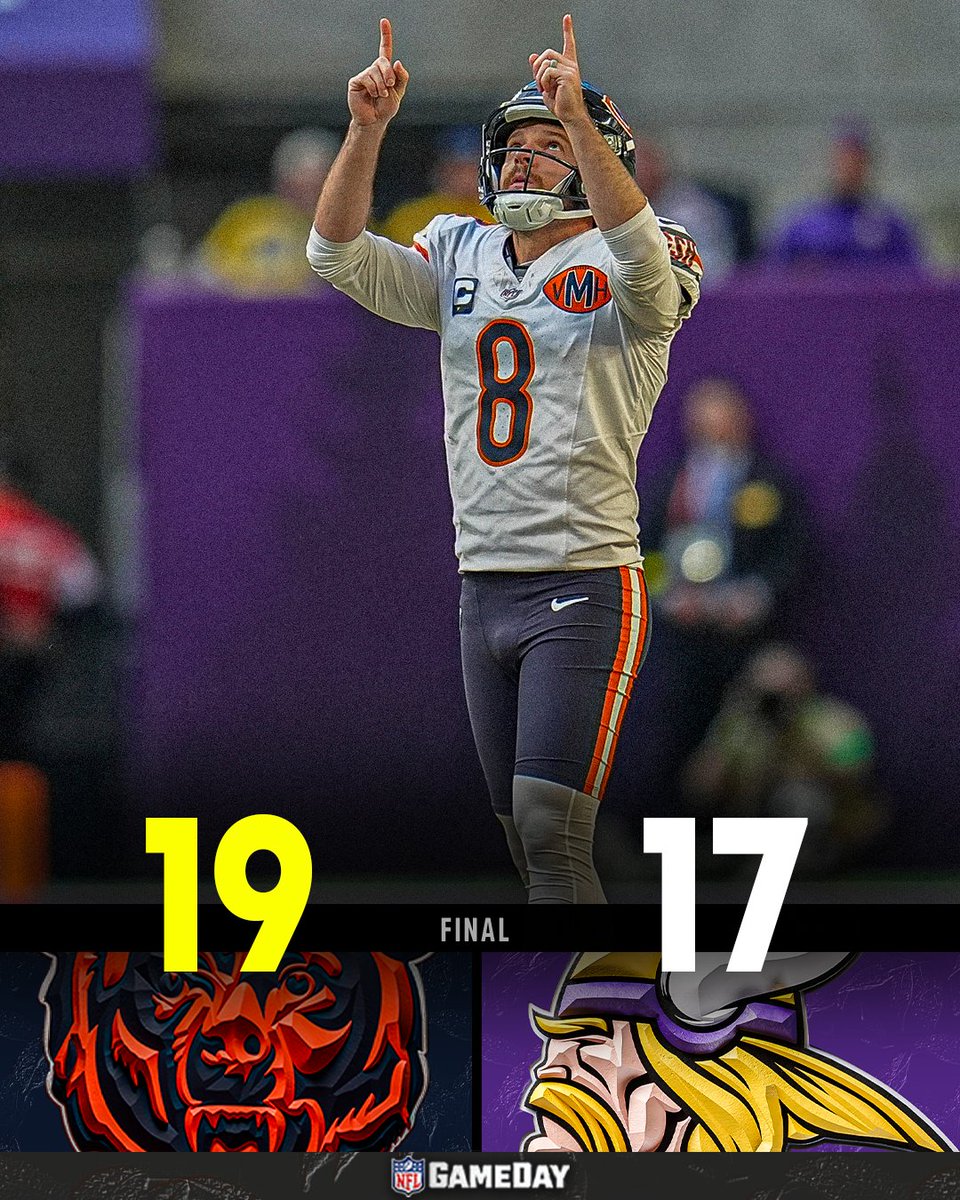 SANTOS WALKS IT OFF🤯 

CHIvsMIN | #DaBears