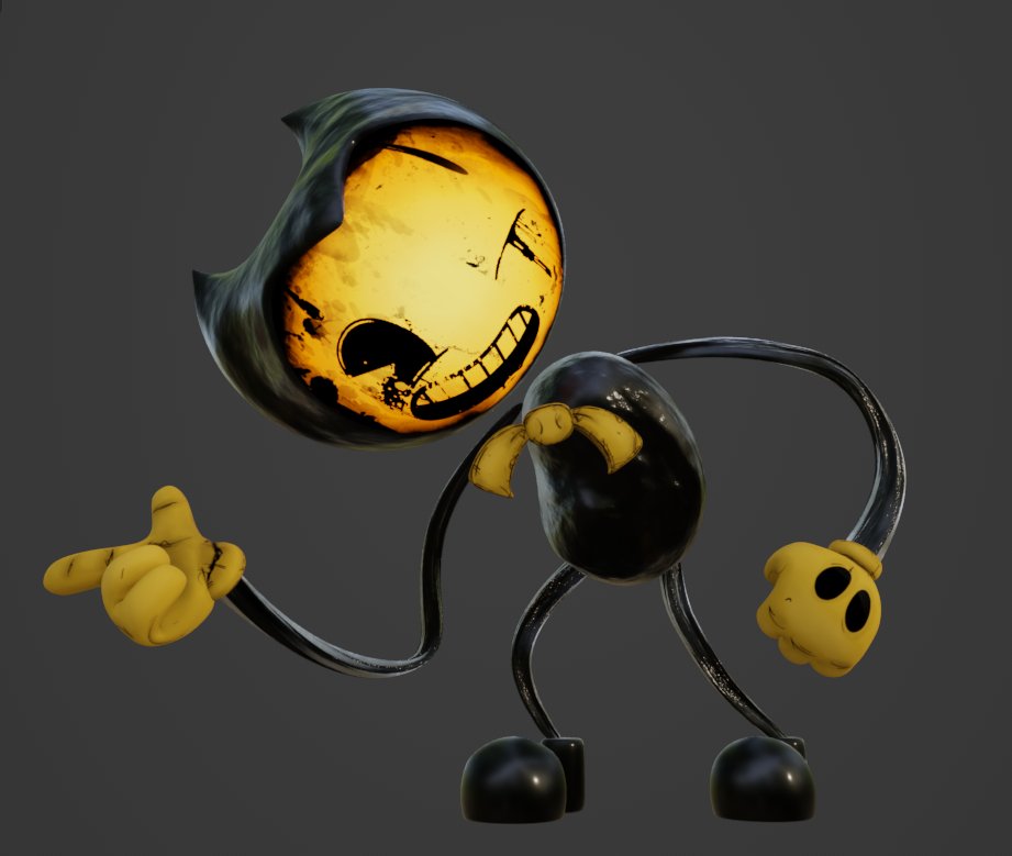 MADNESS BENDY!!!!! RELEASE!!!!!!!!
you should probably enable rigify if you want to be able to switch between ik and fk
you can do anything with this model, credit would be appreciated!!
drive.google.com/file/d/1JhdJGH…
#BENDY #BendyTHECAGE