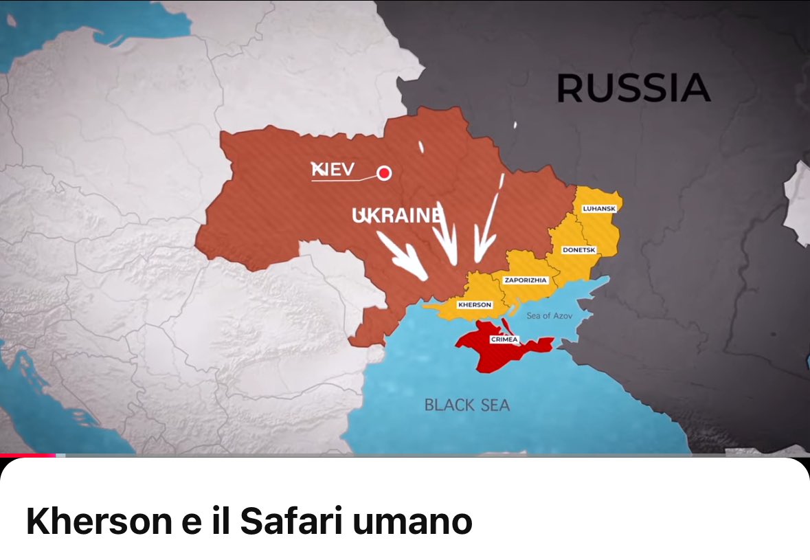 Documentario straordinario.

Guardatelo e fatelo girare, contro la narrazione distorta dei talk show e della propaganda russa.
⬇️⬇️⬇️
youtu.be/eugsv6sNFJQ?si…