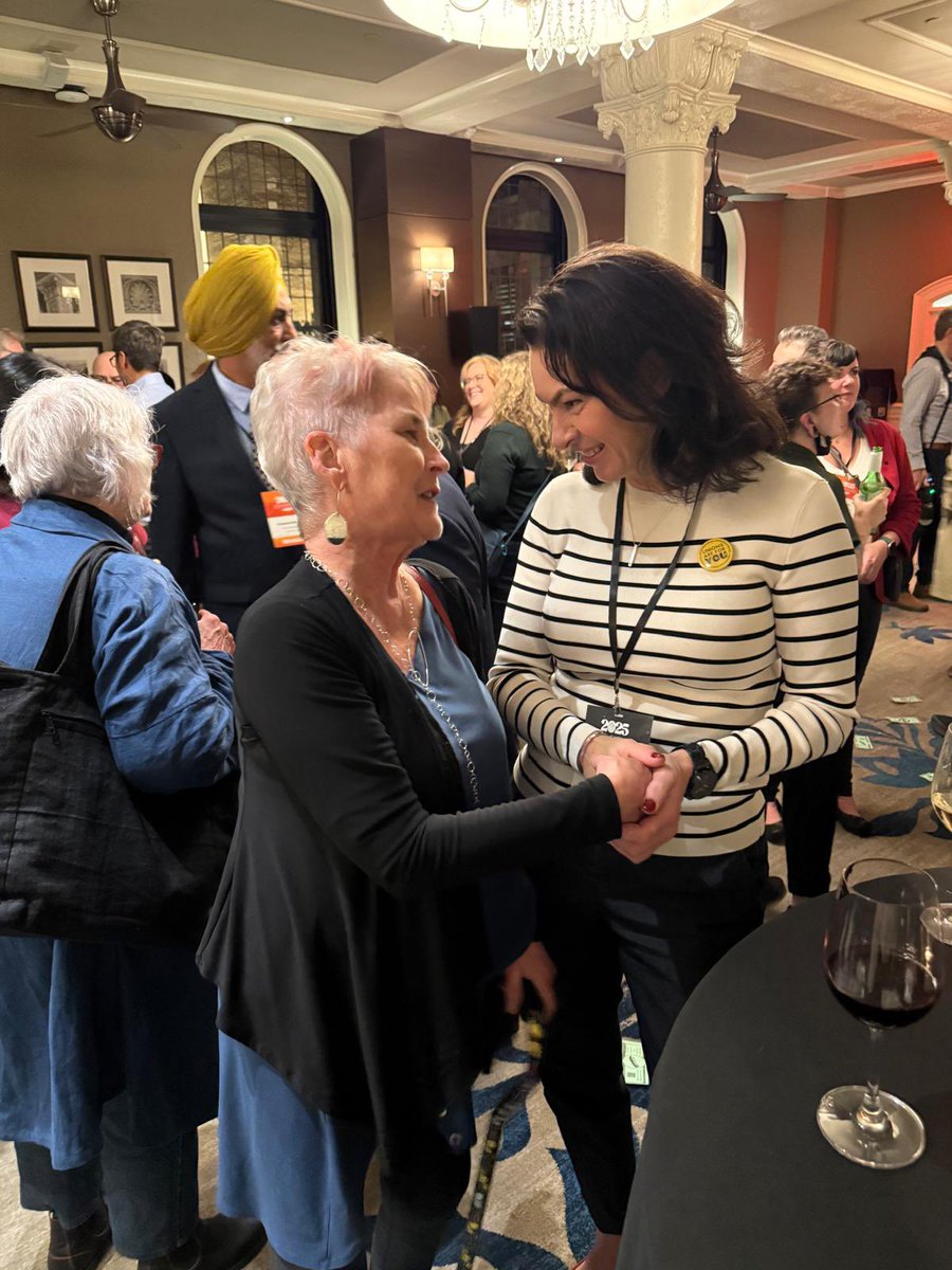 HMcPhersonNDP's tweet image. Some highlights from the BC NDP convention. Got to see some old friends and colleagues, and speak with so many New Democrats on what they want to see the party become.