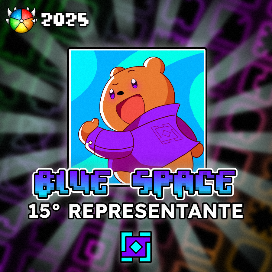 Noticiero y creador de contenido 🔥🔥🔥
Denle la bienvenida a <a href="/BlueSpaceGD/">Blue Space GD</a> 👀
El decimoquinto representante de esta edición 0_o