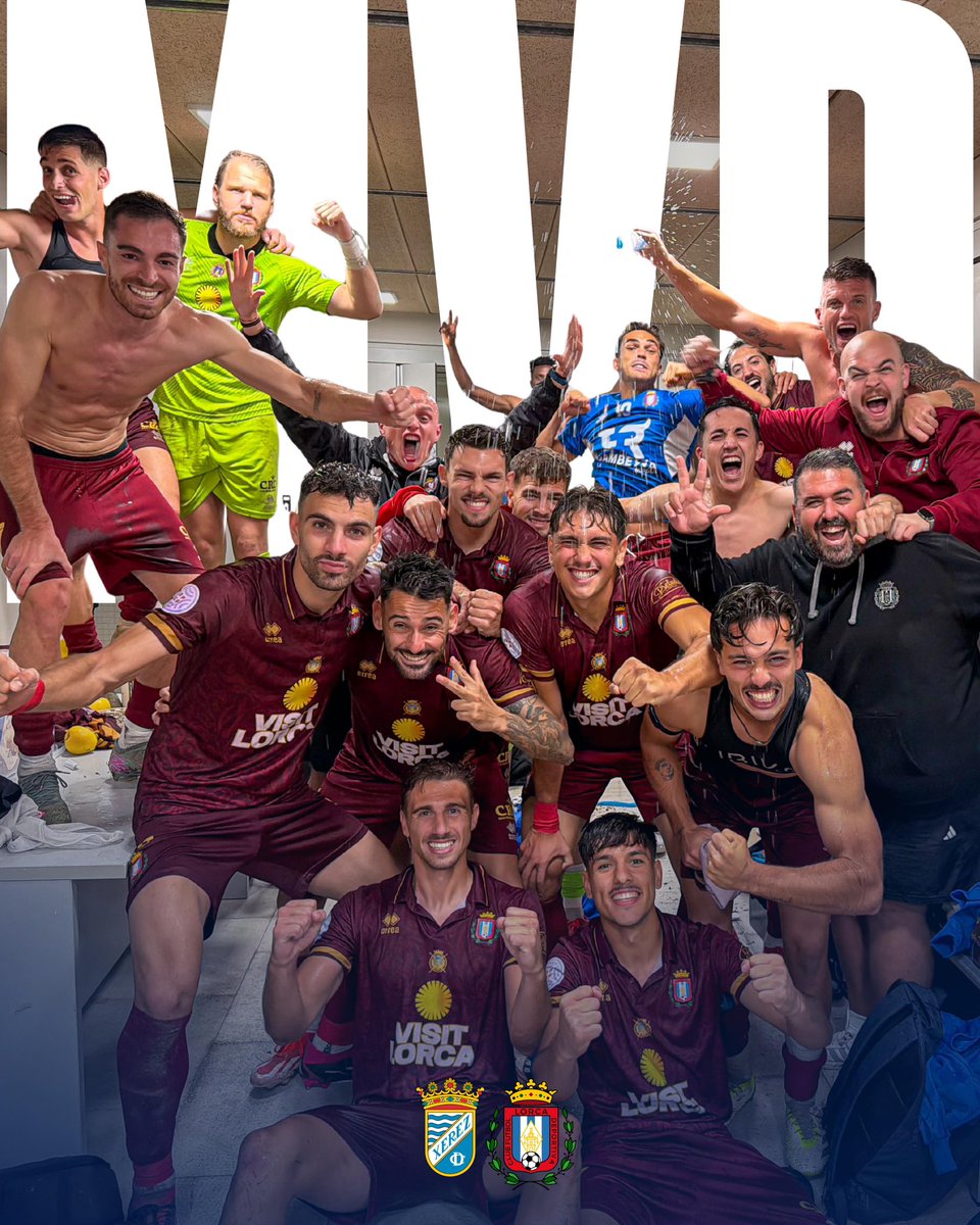 Hoy no hay encuesta.

ESTA PLANTILLA AL COMPLETO Y SUS 🥚🥚🥚 SON EL MVP DEL #XerezCDLorcaDeportiva.

#SoloySiempreLorcaDeportiva