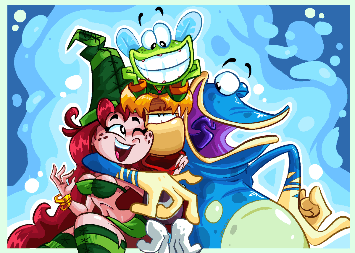 KangurowskiArt's tweet image. Wacky sidekicks
#RaymanOrigins #rayman #fanart #ubisoft #betilla