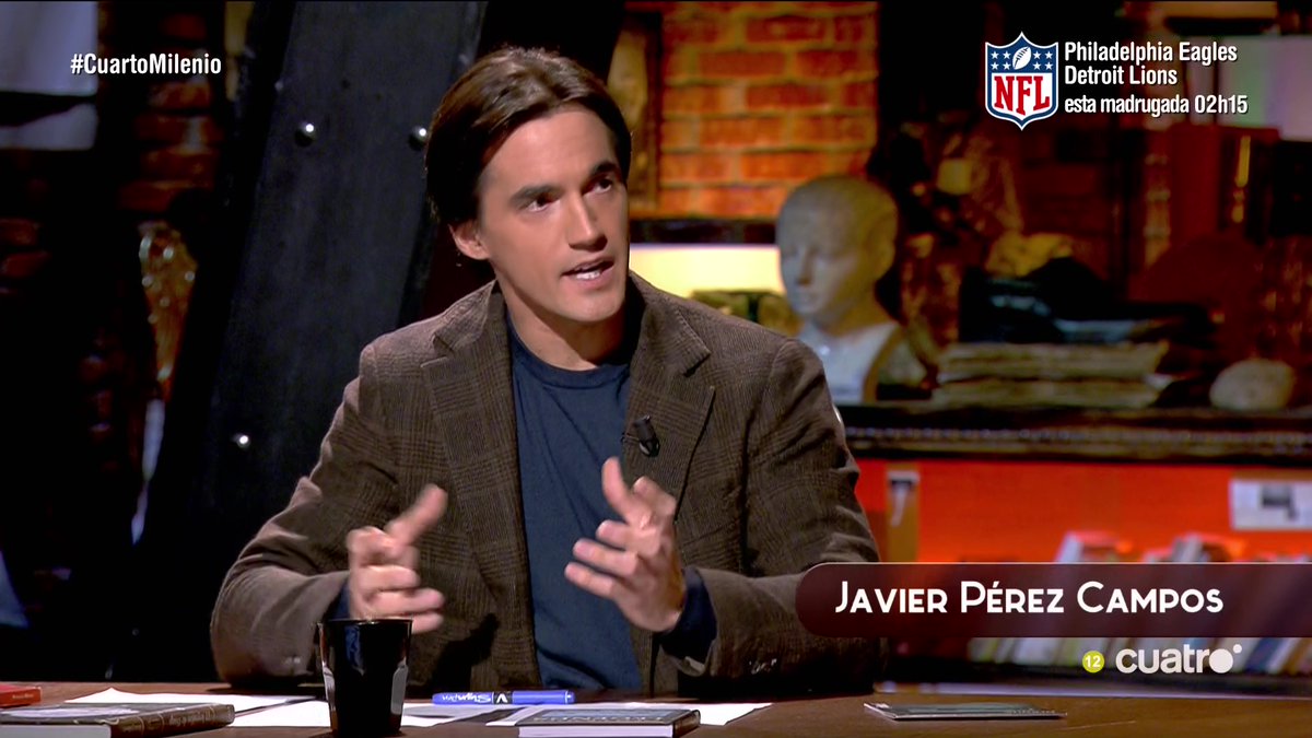 Javier Pérez Campos 
<a href="/JaviPerezCampos/">Javier Pérez Campos</a> #CuartoMilenio