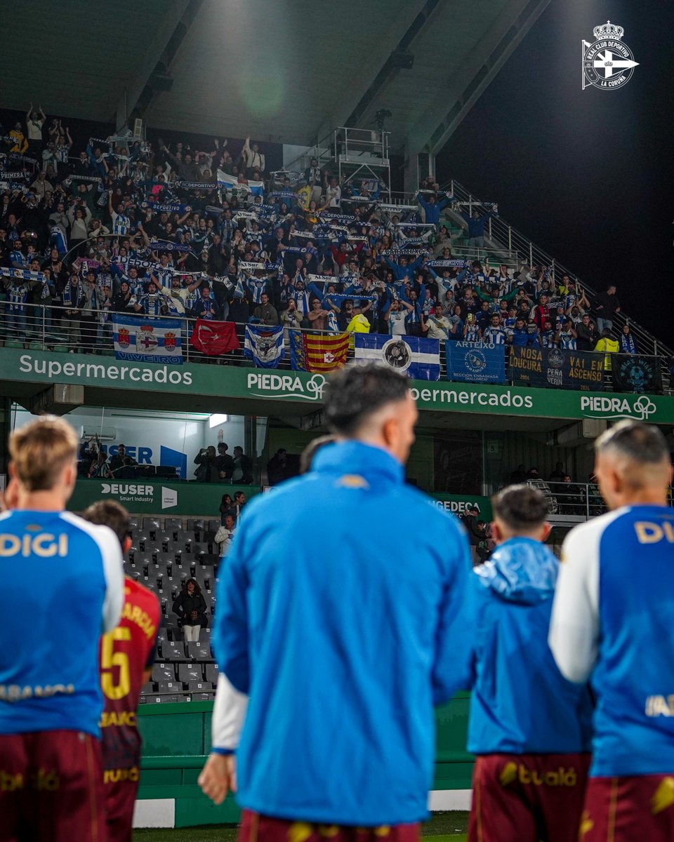 Mesma choiva que na casa, distinto escenario, pero vós 𝙎𝙀𝙈𝙋𝙍𝙀 𝙀𝙈𝙋𝙐𝙍𝙍𝘼𝙉𝘿𝙊 🙌

Moitas grazas, deportivistas! 🫂💙