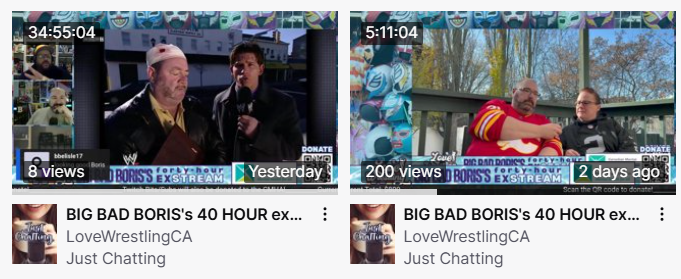 40 hours is impressive. But the more important number:  $2620+ raised for the Canadian Mental Health Association!

Round of applause for <a href="/BBBoris/">BBBøris 大きくて悪い 🇨🇦</a>. He'll surely see it after some well earned sleep! 👏👏👏

Thanks to all guests, viewers, and donors for joining in the fun!