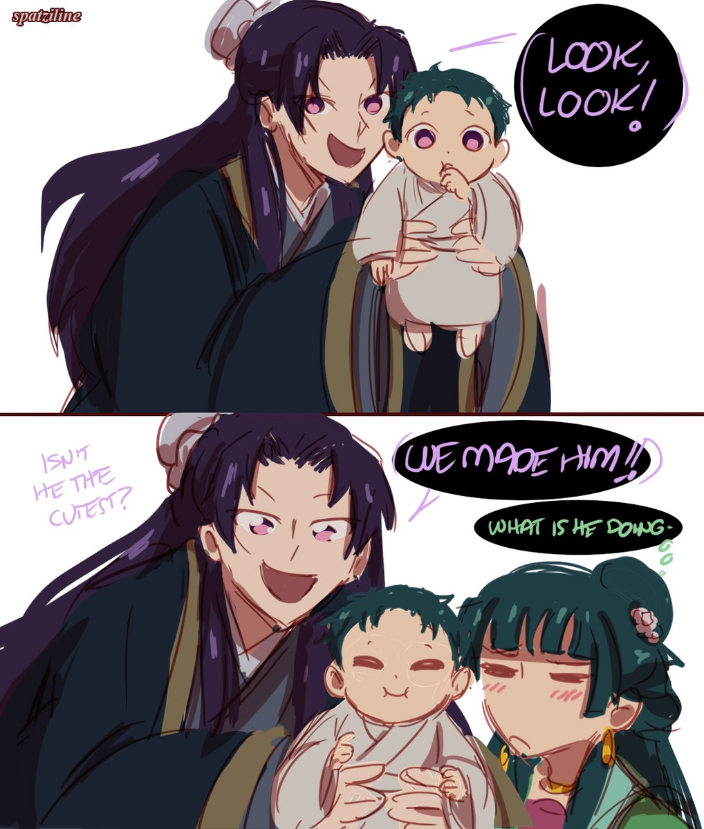 STOP SCROLLING! Jinshi wants to show you something.. with Maomao lol (Impossible Fanchild AU) #TheApothecaryDiaries #kusuriyanohitorigoto