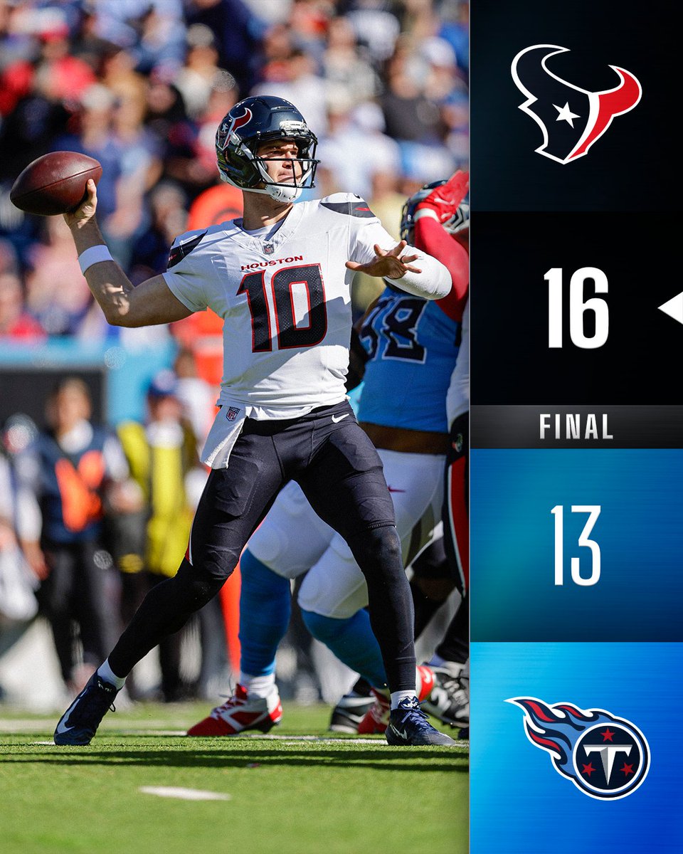 FINAL: Back-to-back division wins for the Texans!
