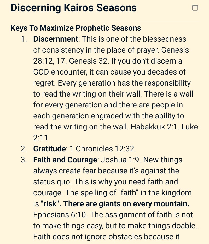 estherannuduma's tweet image. Discerning Kairos Seasons by Apostle Joshua Selman 
November 16th 2025