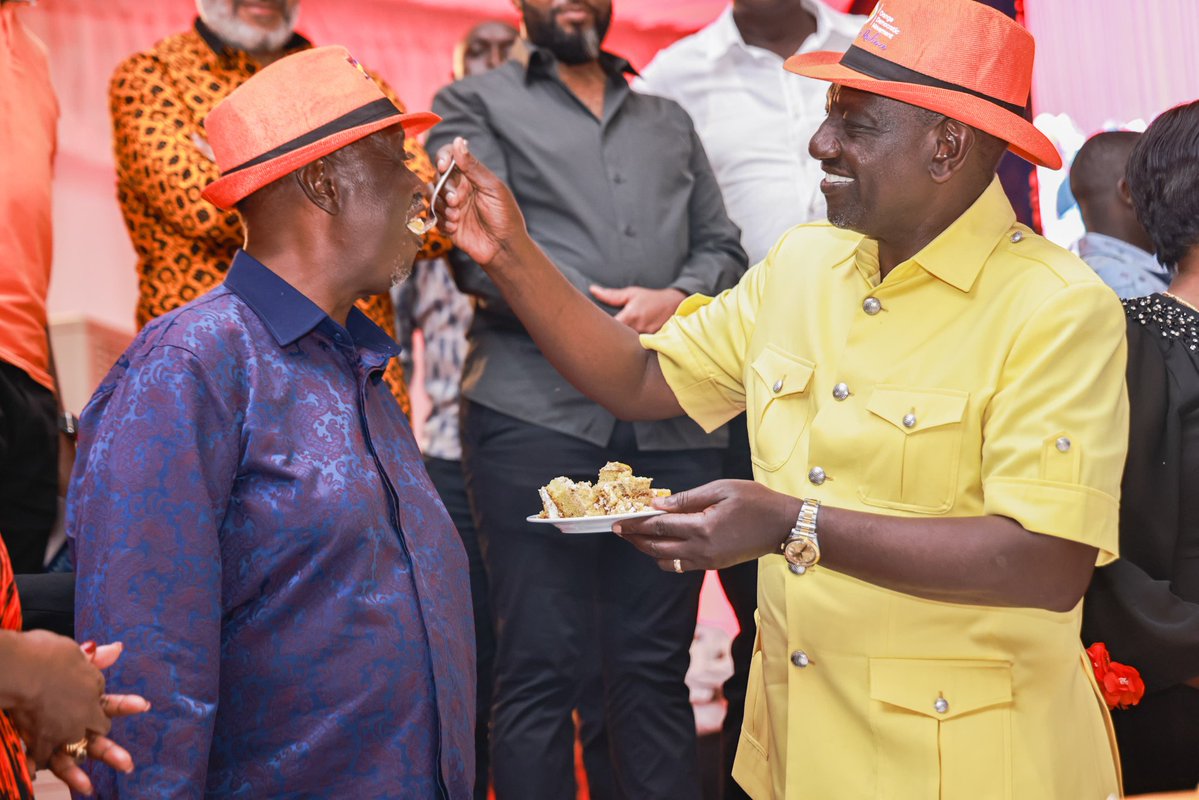 "I have come across a viral video showing me spitting out the cake offered by the President during the ODM at 20 Founders Dinner, and I wish to offer a brief clarification. I am diabetic, and for health reasons, I must avoid foods with high sugar content. When I tasted the cake,