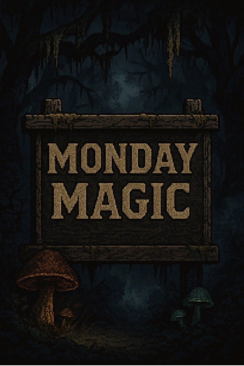 The Ritual Begins
The moons align.
The warding circle holds.
It’s time for Monday Magic -
Updates, art, wisdom &amp; weirdness from <a href="/the_BlackSand/">BlackSand</a> <a href="/ForgottenRunes/">Forgotten Runes Wizard's Cult</a> <a href="/FRWCCouncil/">House of Wizards</a> with <a href="/Henry_Boyd/">Henboyd</a> <a href="/w1ldmage/">w1ldmage ✝️</a> and <a href="/tadereth/">Tader</a> . Episode 131.
