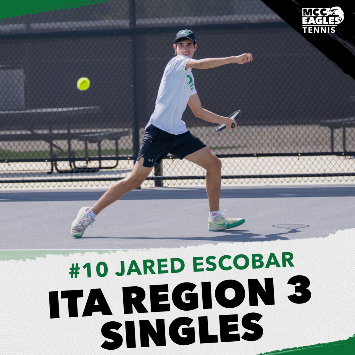 ITA FALL RANKINGS. <a href="/MCCEaglesTennis/">Meridian Community College Eagles Tennis</a> had a number of student athletes finish the Fall individual season ranked. Congratulations to all of our tennis student athletes and first year head coach Tavis Rieger on a great Fall season. #FindYourWings