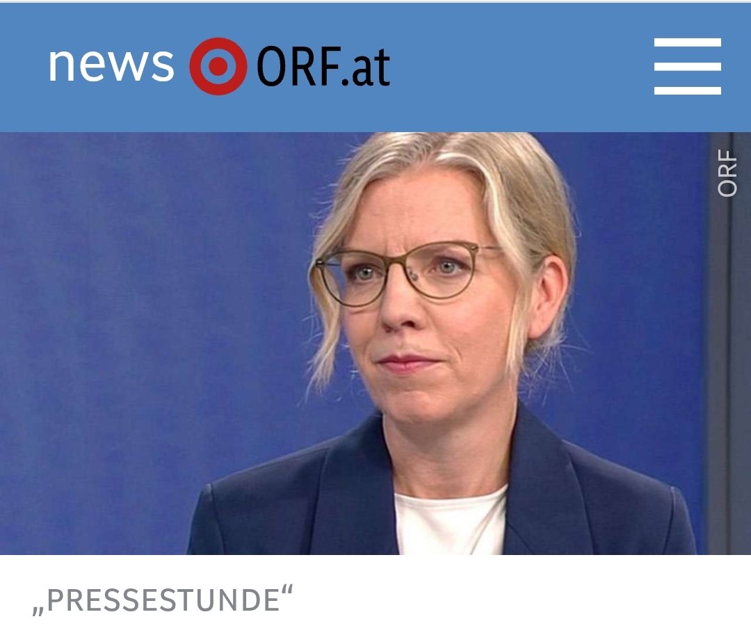 Macht der #ORF jetzt schon Belangsendungen in der Pressestunde? Was hat die Dame noch zu melden?