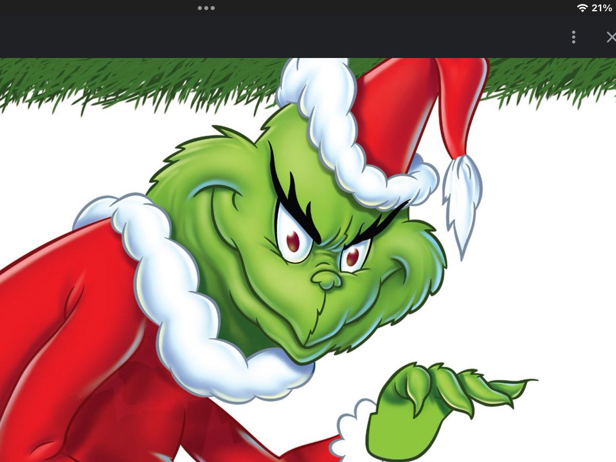 Yah? No? Anyone else?  #TheGrinchThatStoleAmerica
