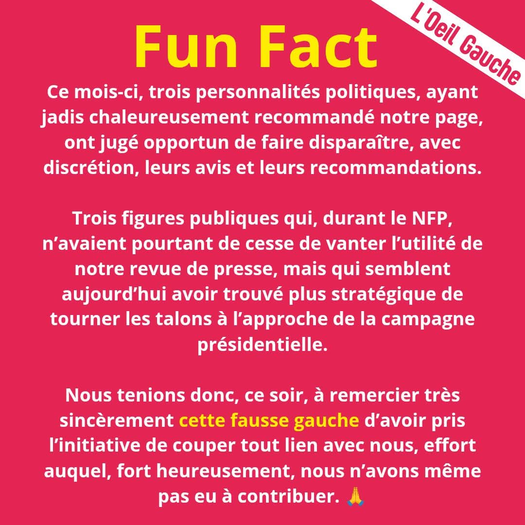 L'Œil Gauche tweet media
