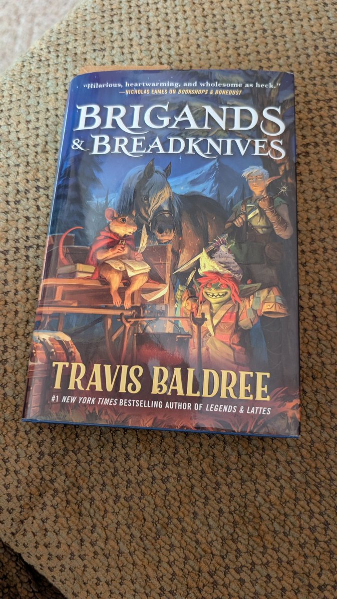 My TBR is ungodly long but I had to start this book as soon as it came in! So excited 😍