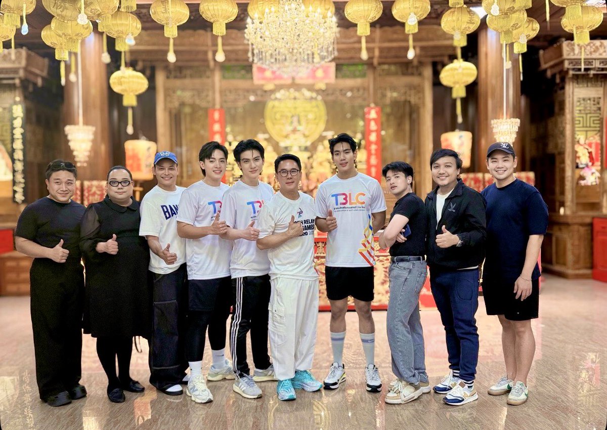 Timetheseries1's tweet photo. 🗓 November 16, 2025
TORCH RELAY SEA GAMES &amp; ASEAN PARA GAMES THAILAND 2025 🔥🏃‍♂️🇹🇭 
#TBLC 
#วิ่งคบเพลิงซีเกมส์ครั้งที่33
#FriendsOfSEAGames
#SEAGames2025
#CampKunatip
#JimmyJiramate 
#JicaNattanon
#GYBentertainment #timetheseries https://t.co/Htypu3NVBz