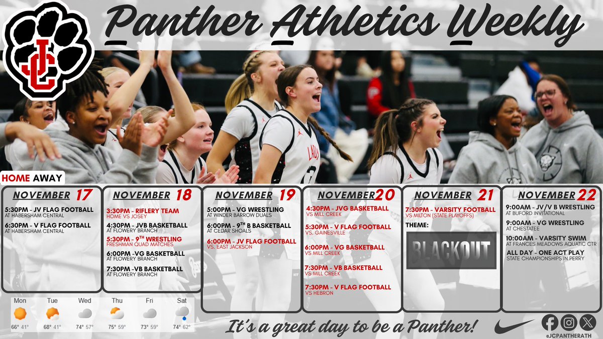 JACKSON COUNTY PANTHER ATHLETICS tweet media
