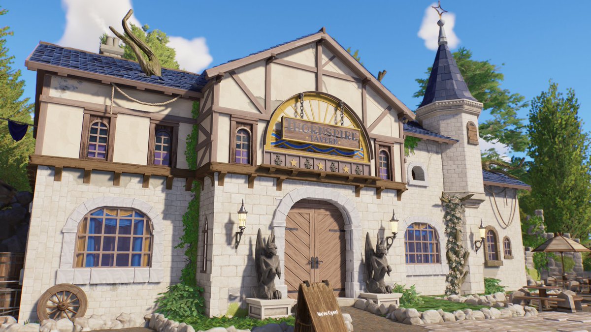 ✨NEW VIDEO!
A full fantasy restaurant in <a href="/PlanetCoaster/">Planet Coaster 2</a> 2 featuring:

– Detailed exterior &amp; interior
– Root-infested “thornspire” roof
– Mixed Sorcery/Viking/Mythology pieces
– Tons of trim &amp; realism tricks

Watch here 👉 youtu.be/d5atWRtCX0U?si…