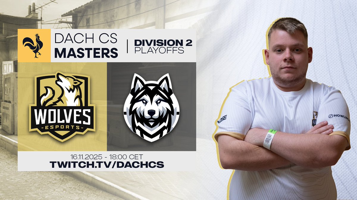 wolves_esports's tweet image. After a win vs Permitta Esports, #WolvesCS takes on @HuskJuelichgg for a spot in Division 1 of the #DACHCSMasters!

Another AWOOOO vs BARKBARK, hopefully with a different outcome this time🐺

#KeepHowling