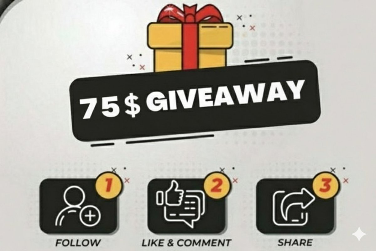 🎁 3 Kişiye 75 $ Hediye Ediyorum 🎁

- Bu Postu Beğen ve Retweetle
- <a href="/kriptoenes0/">CRYPTO | ENES 🇹🇷</a> Takip Et 
- Telegrama Katıl (Tg Adını Bırak) 👇
   t.me/kripto_enes0
