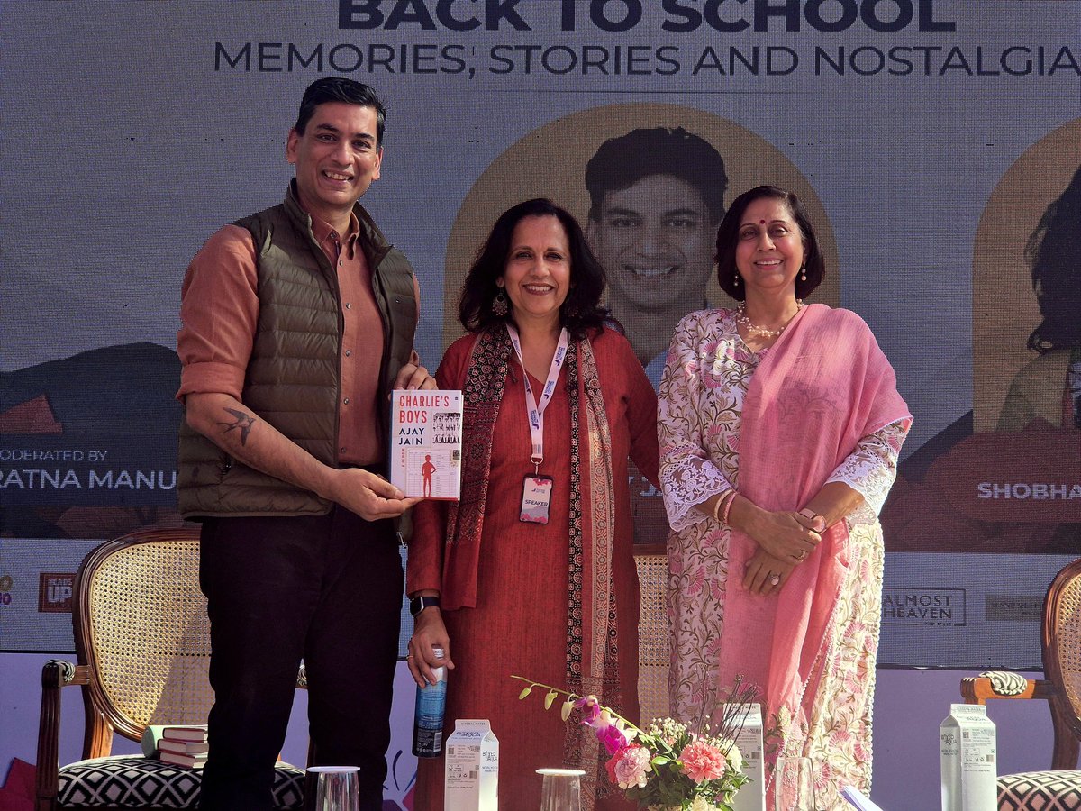 Uber talented panelists, thoughtful moderators, the hills, the hosts, the authors, the audience. Thank you ⁦<a href="/doonlitfest/">Dehradun Literature Festival</a>⁩ for your invitation &amp; affection. I had a great time. ⁦<a href="/vaishaliwrites/">Vaishali Shroff</a>⁩ ⁦<a href="/ajayjain/">Ajay Jain</a>⁩