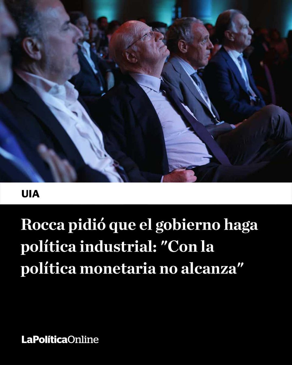 Durante su exposición en la conferencia anual de la UIA, "intervento" fue la palabra mas repetida por el titular de Techint y la única que expresó en italiano. Reclamó un Estado más activo. [lapoliticaonline.info/49DvoPx]