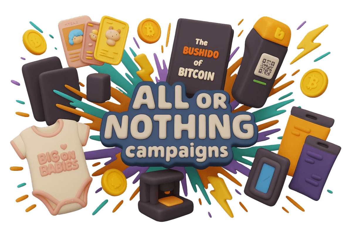 geyserfund's tweet image. A new era of crowdfunding is here! ⚡ 

Get ready, Bitcoiners! Ever hesitated to back a project fearing it might flop? Geyser&apos;s All-or-Nothing model gives creators clarity &amp;amp; backers confidence.

Wondering what mainstream creators know that Bitcoiners should? Proven success with…