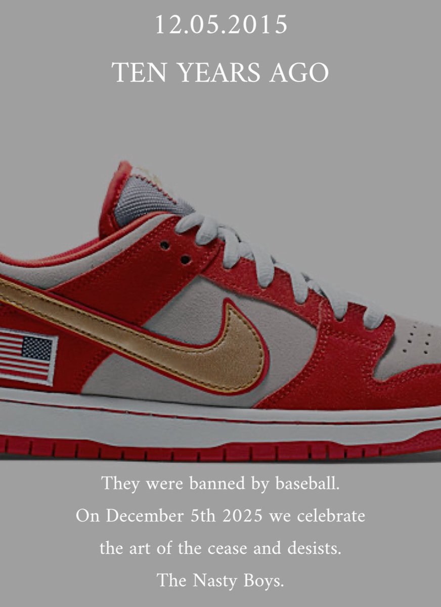 ModernNotoriety's tweet image. UNheardof teases 10th anniversary celebration of their Nike SB Dunk collab ⚾️

Inspired by the Cincinnati Reds sweeping the Oakland A’s at the 1990 World Series, the original release in 2015 was shut down by a cease and desist from MLB