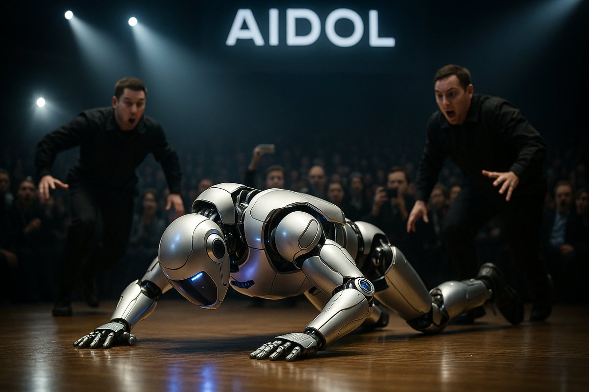 sharmayogendr89's tweet image. “Russia’s First Humanoid Robot AIDOL Falls on Stage — Viral Video Creates Global Buzz”

ह्यूमैनॉइड रोबोट का फेल होना
रूस ने अपना पहला ह्यूमैनॉइड रोबोट AIDOL पेश किया, लेकिन जैसे ही मंच पर कदम रखा — वह चौंकाने वाले तरीके से गिर गया।

#RussiaRobotFall #AIDOLRobot #HumanoidRobot