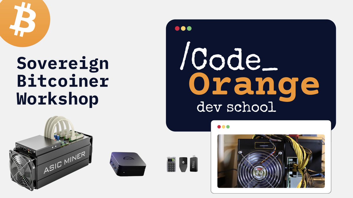 CodeOrangeDevs's tweet image. We have open-sourced the slides for any of our community leaders to use for their own in-person workshops in their towns 🙃 @canva links can be found here: github.com/code-orange-de…
