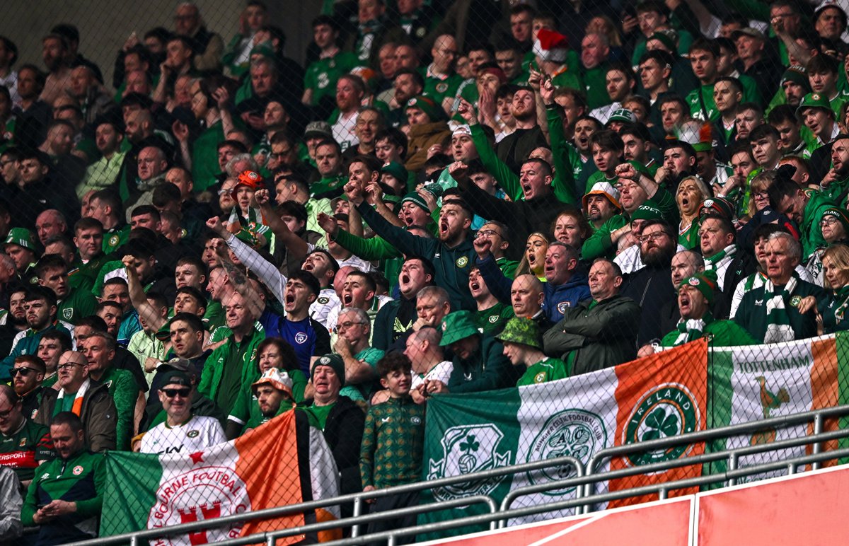 IrelandFootball's tweet photo. To everyone who travelled to Budapest... go raibh míle maith agaibh 🙏

We're not done yet 💪 https://t.co/0k8ppi8xlk