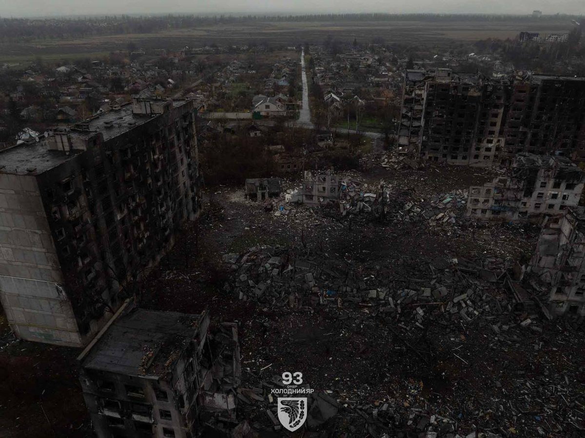 What remains of Kostiantynivka, Ukraine