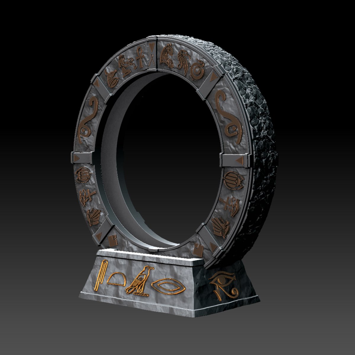 🔦 Lampe, Sternentor mit alt ägyptischen Motiven • 3D Dateien
➡️ 3D-Druckmodell herunterladen: cults3d.com/:2525878
💡 Entworfen von <a href="/Qu3dQueisser/">KatharinaQu3D</a>

@cults3d #3DDruck #3DDrucker #Druckbar #STLDatei