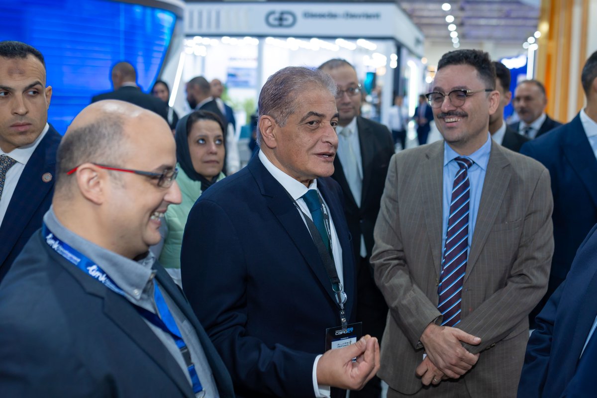 linkdevelopment's tweet image. #CAIRO_ICT2025_Highlights

We were honored to welcome H.E. Minister of Higher Education &amp;amp; Scientific Research, Dr. Ayman Ashour, accompanied by Mr. Ossama Kamel, Chairman of Trade Fairs International and distinguished media figure, during their visit to our booth on the first day…