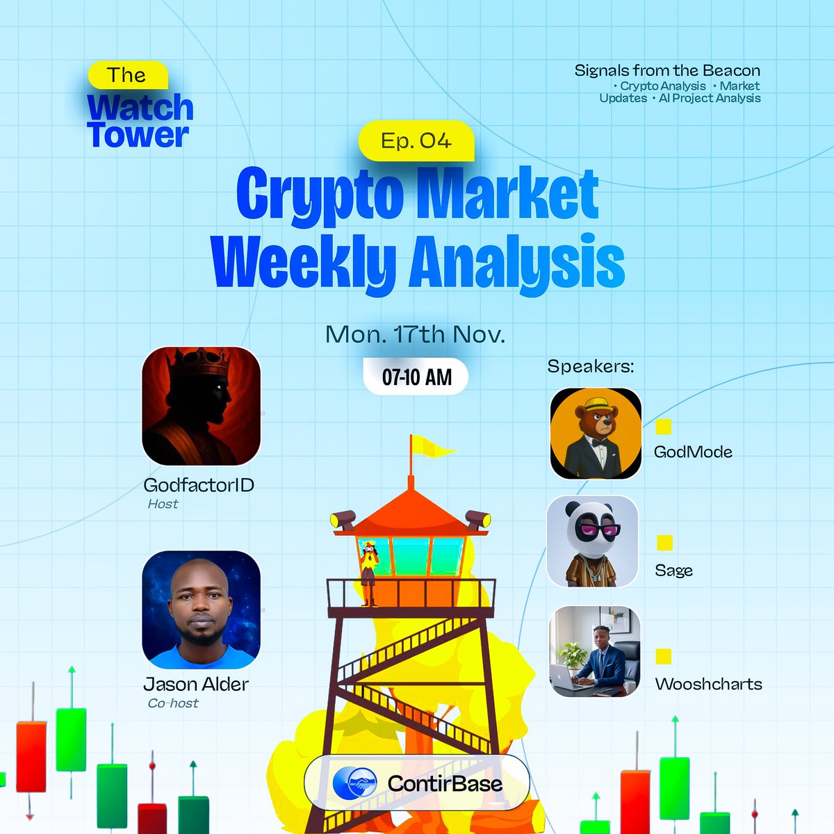 GodFactorID's tweet image. Space Hosting has metamorphosed  into a powerful tool for projects, creators and speakers to share insights, build authority and educate a live audience

The WatchTower show has emerged as one of the most educative and entertaining platforms and so far 3 episodes have been…