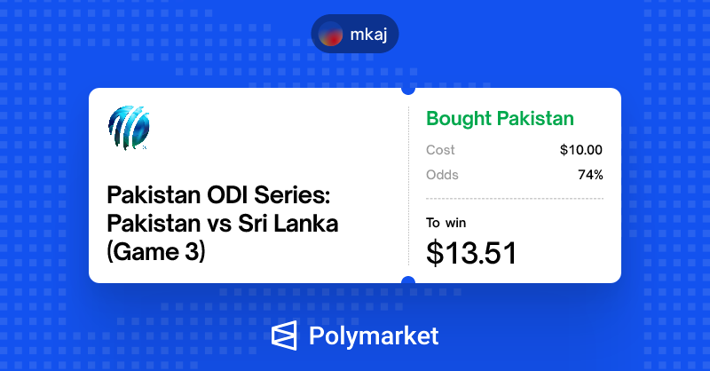 Easy +34% profit on <a href="/Polymarket/">Polymarket</a> 

No challenge taken but want to earn some money

And grinding for $POLY drop only