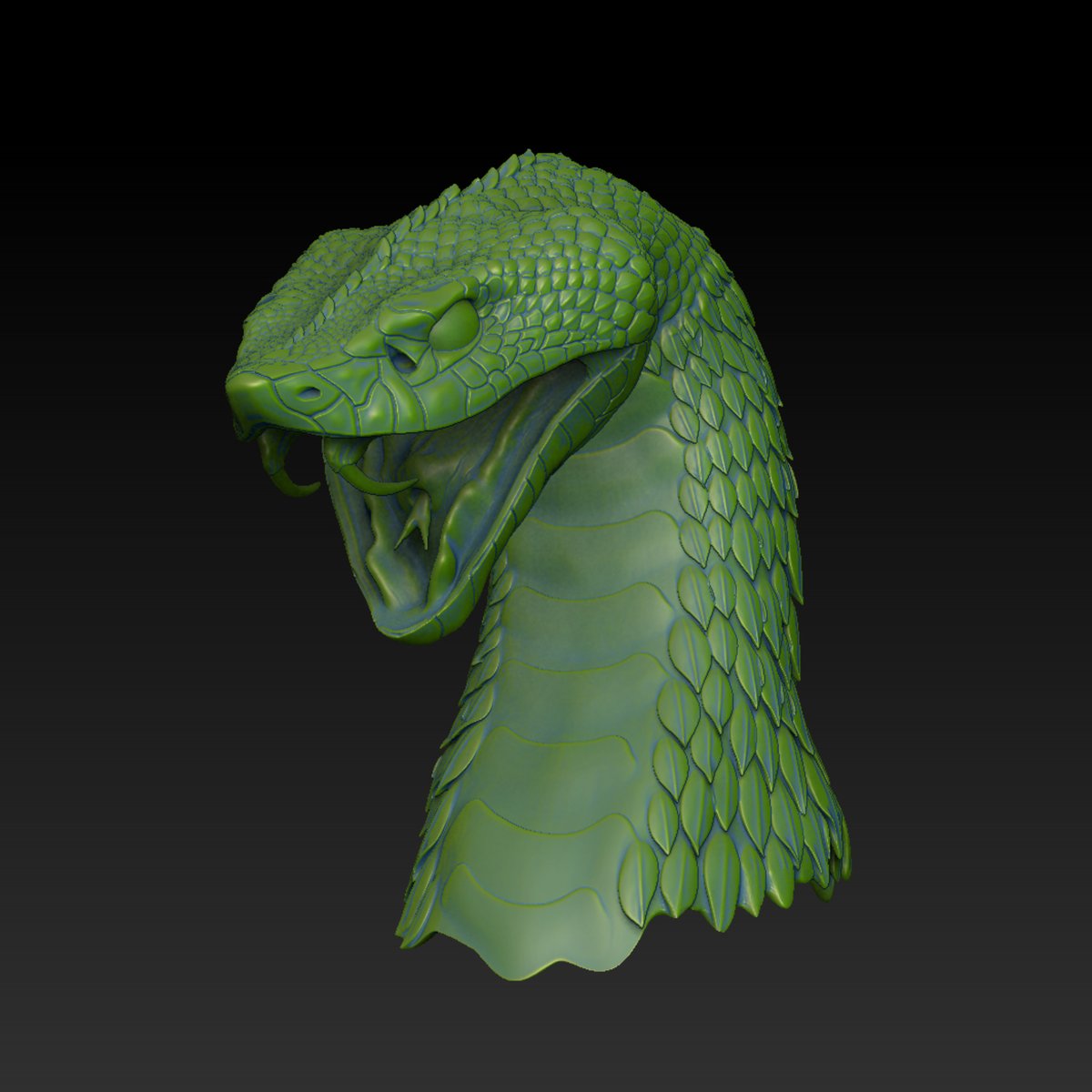🐍 Harlekin Schlange - Phantasie • 3D Dateien
➡️ 3D-Druckmodell herunterladen: cults3d.com/:2254778
💡 Entworfen von <a href="/Qu3dQueisser/">KatharinaQu3D</a>

<a href="/cults3d/">Cults.</a> #3DDruck #3DDrucker #Druckbar #STLDatei