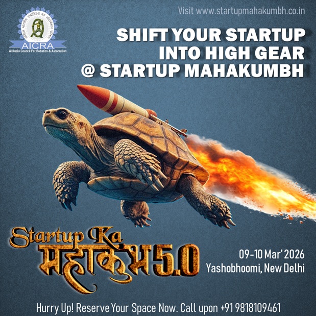 StartupsMission's tweet image. India’s biggest startup showcase is back—bigger, faster, and more powerful.

📢 Spaces are filling FAST!
Book your space now and fuel your journey to the next level.

Call upon +91 9818109461 or visit StartupMahakumbh.co.in

#StartupMahakumbh #StartupIndia #DPIIT #PMOindia #PTI