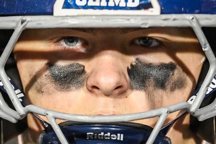 canes77's tweet photo. Congratulations to @TaylorVeill44 who started his 50th game in a Blue Streak Football uniform. He sets a new record. He was a tremendous culture driver on and off the field including the weight room.   Who’s next?  #CLIMB. #GRIND  photo credit @Mark22Photos https://t.co/as78IHhqvo